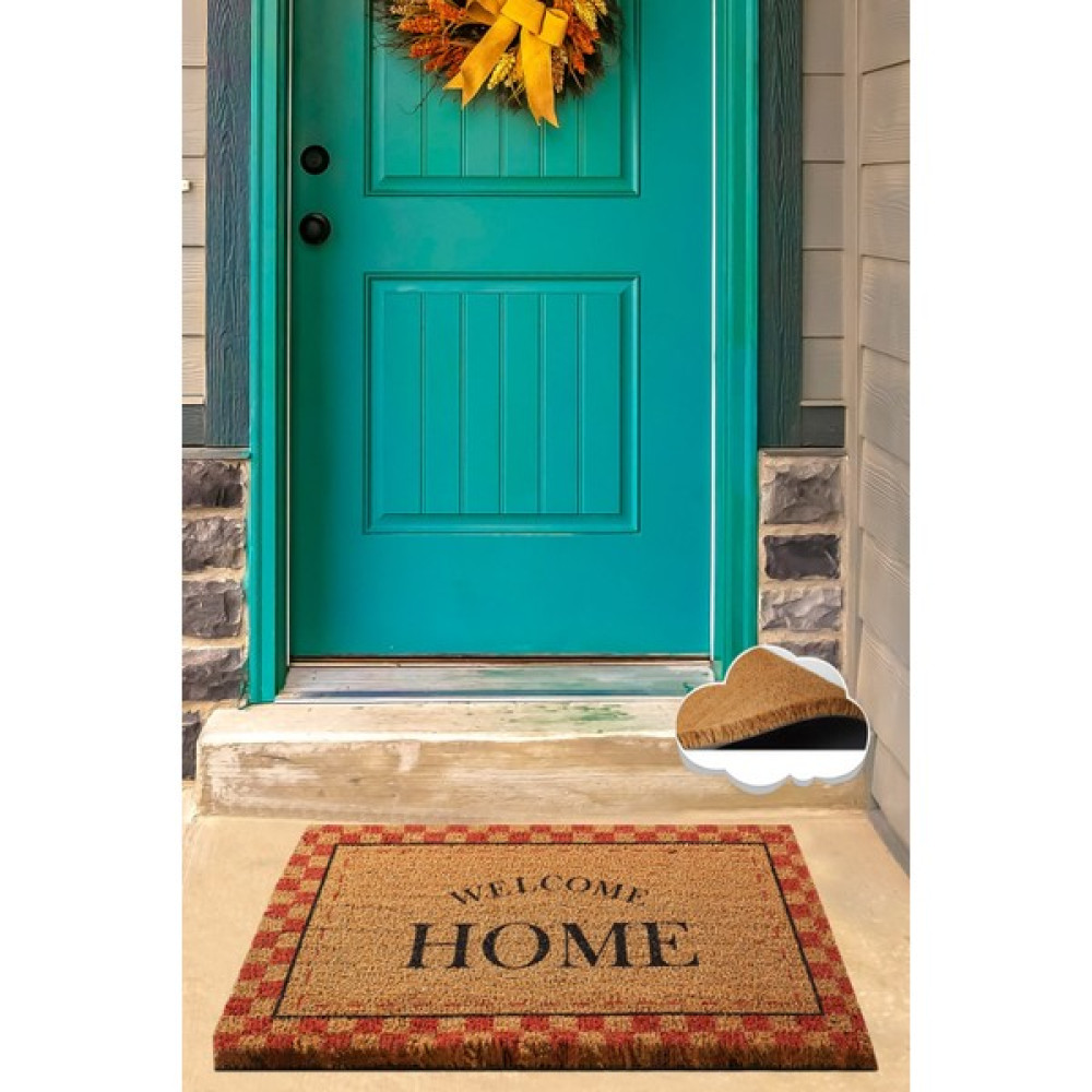 Chandler Home Coco Paspas Tocantins Kahve 40X60 cm Kapı Önü Paspası, Dış Kapı Paspası - Açık Kahve - 40 x 60 cm Paspas Fiyatı