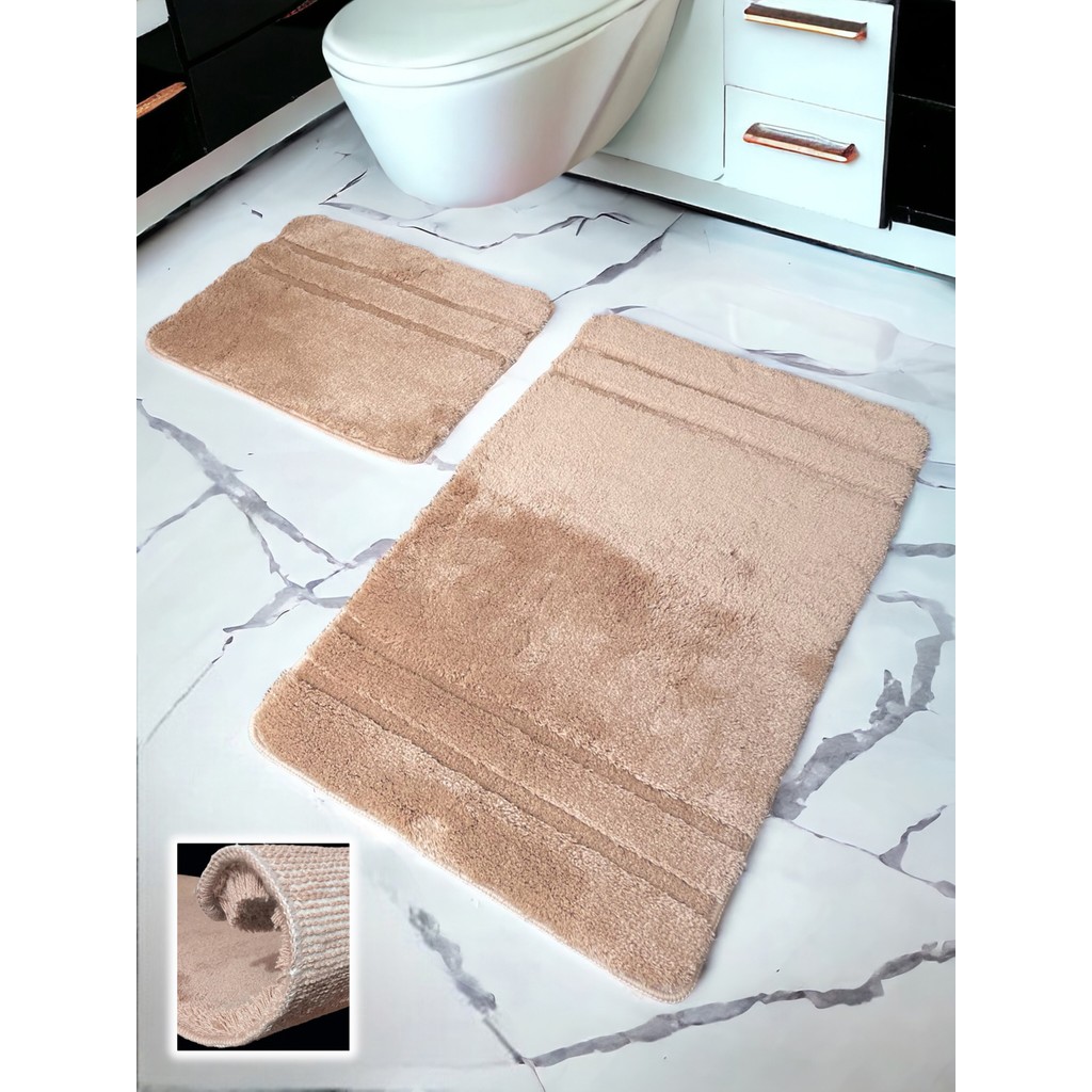 Chandler Home Salzach Bej 2li Banyo Paspası (60X100 50X60 Cm) Araca Özel Paspaslar Fiyatı