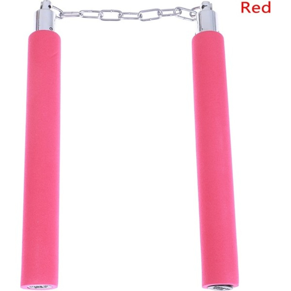 Chaoduo Shop Kırmızı Stil 1 Adet Karate Dövüş Sanatları Eğitimi Köpük Nunchaku Nunchucks Sopa Uygulama Silahı Fitness Ekipmanları (Yurt Dışından) Kondisyon Aletleri Fiyatı
