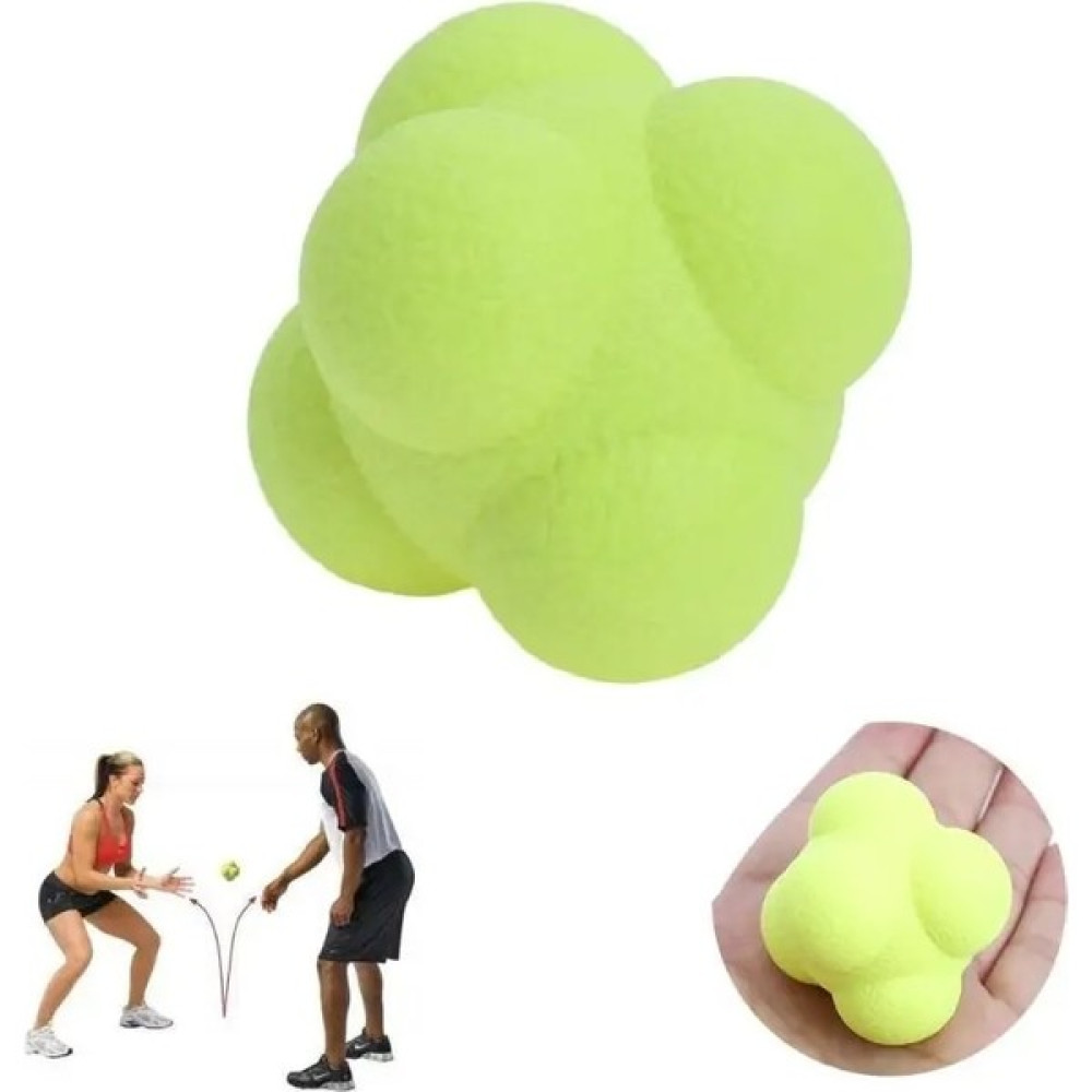 Chaoduo Shop Sarı Stil Çeviklik Topu Altıgen Tepki Antrenmana Yönelik Çevik El-Göz Tepkisinin Iyileştirilmesi Zıplama Fitness Top Tepkileri Antrenm... Kondisyon Aletleri Fiyatı