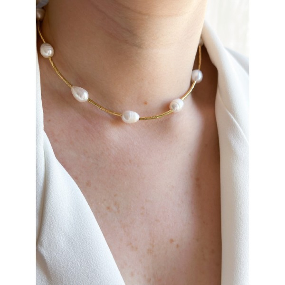 Charmlucky Barok Inci Çubuk Choker Kolye İnci Kolye Fiyatı