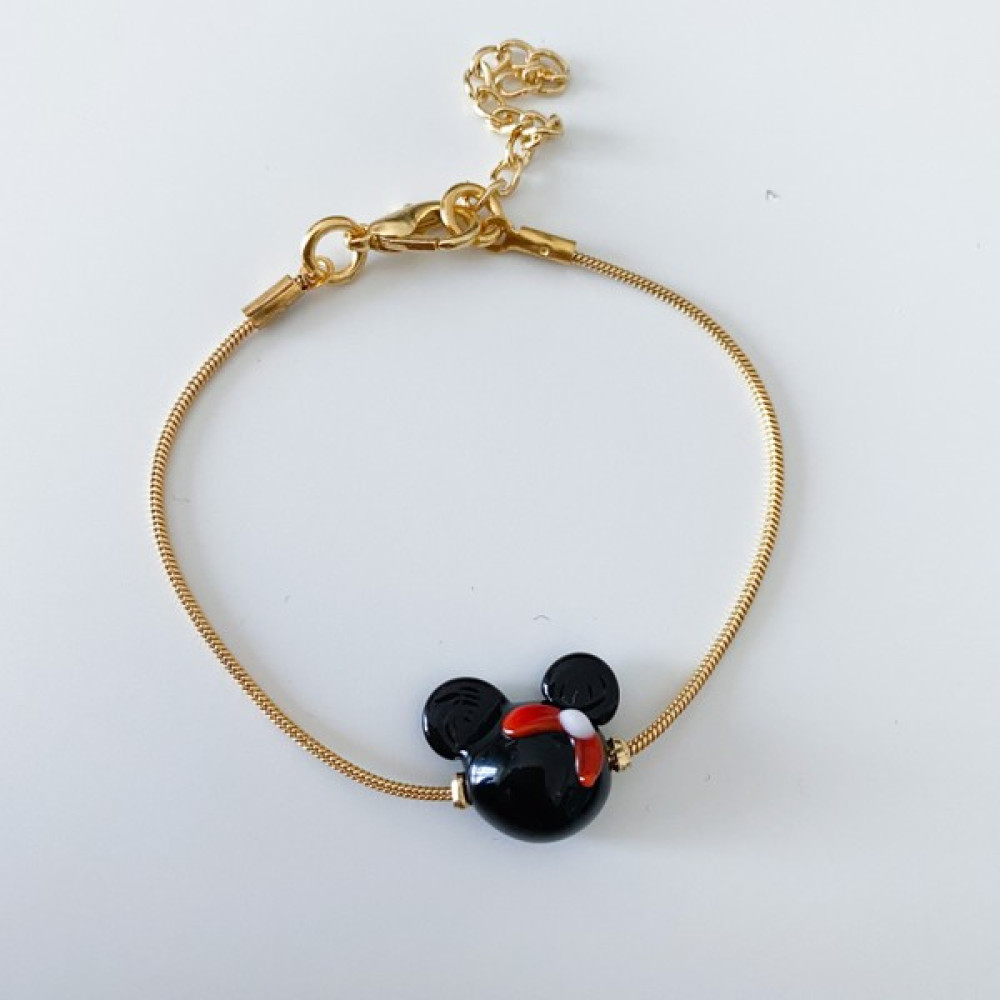Charmlucky Murano Minnie Mouse Bileklik Saat ve Bileklik Aksesuarı Fiyatı