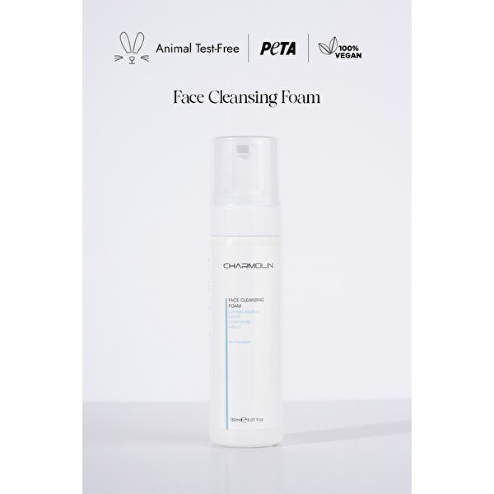 Charmolin Face Cleansing Foam Parabensiz Yüz Yıkama Köpüğü 150ML Cilt Temizleme ve Peeling Fiyatı