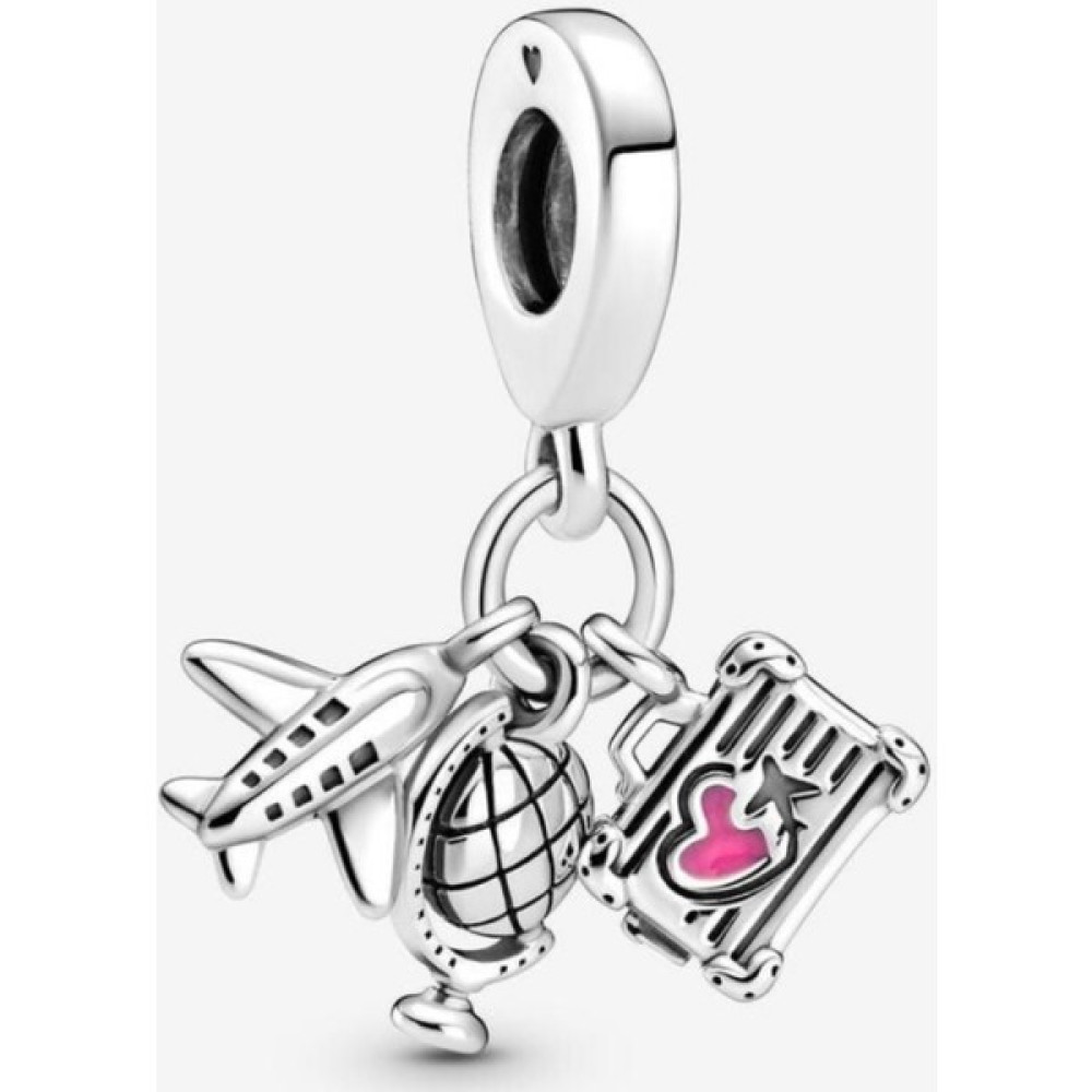 Charmy Accessory Uçak, Dünya Küresi ve Bavul Sallantılı Charm Saat ve Bileklik Aksesuarı Fiyatı