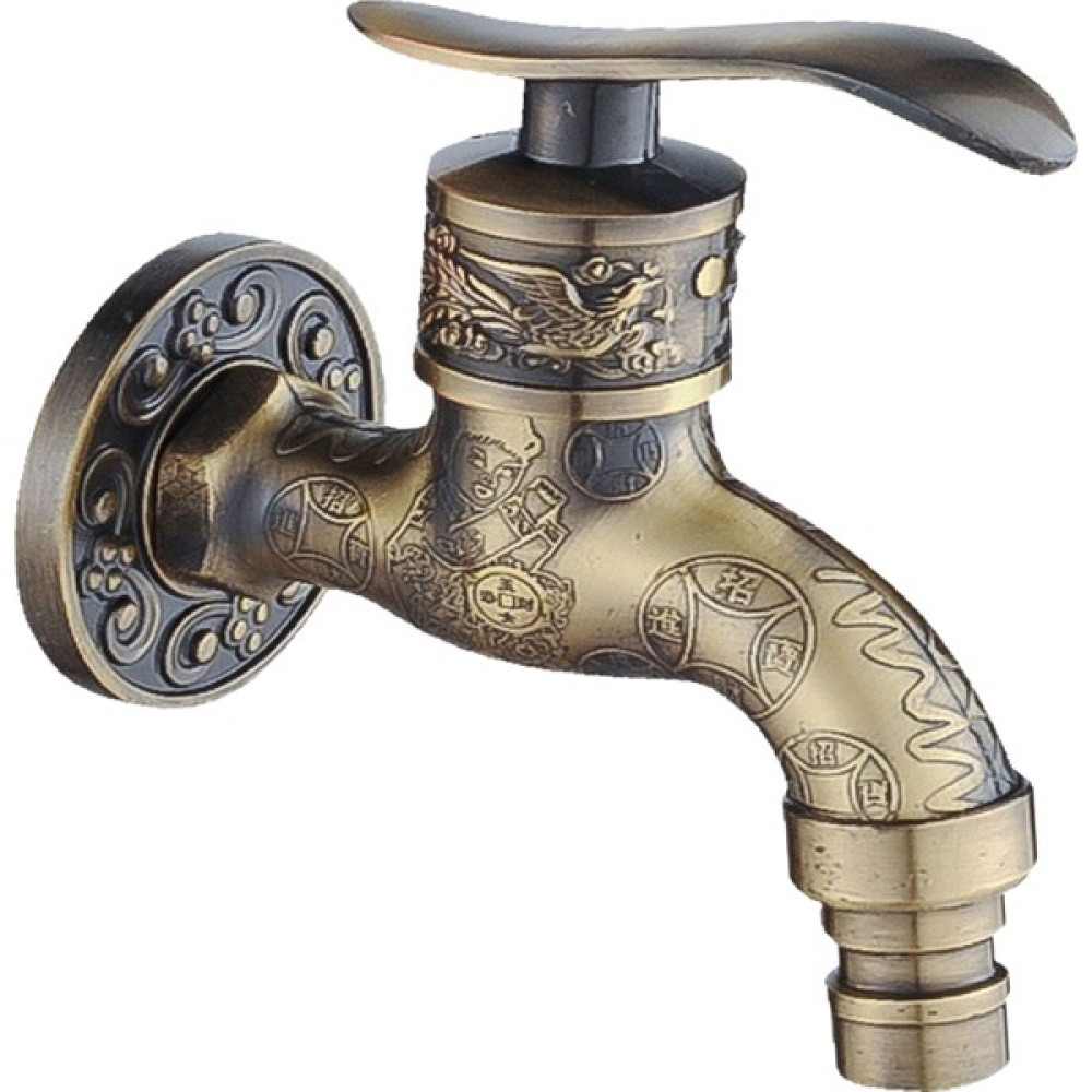 CHASOE Antika Duvar Dağı Bibcock Bahçe Çamaşır Makinesi Musluk Açık Paspas Musluklar Bronz (Yurt Dışından) Ara Musluk Fiyatı