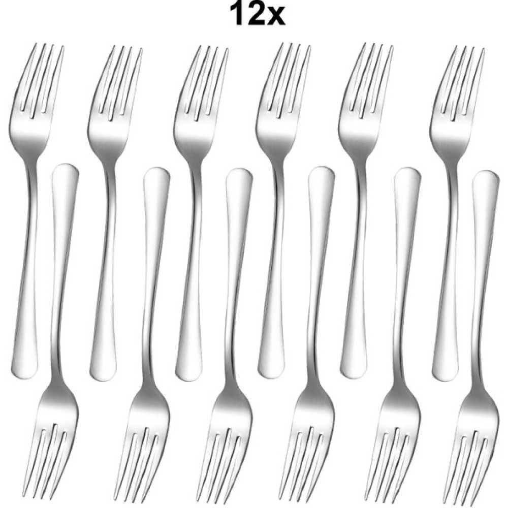 Chavin 1010 Çelik 12 Adet 19 cm Silver Renk Sofra Balık Çatalı CIN743BY-12 - Gri Çatal / Kaşık / Bıçak Takımları Fiyatı