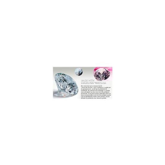 Chavin BR12 Altın 0.80 Crt Swarovski Tek Taş Yüzük Swarovski Yüzük Fiyatı