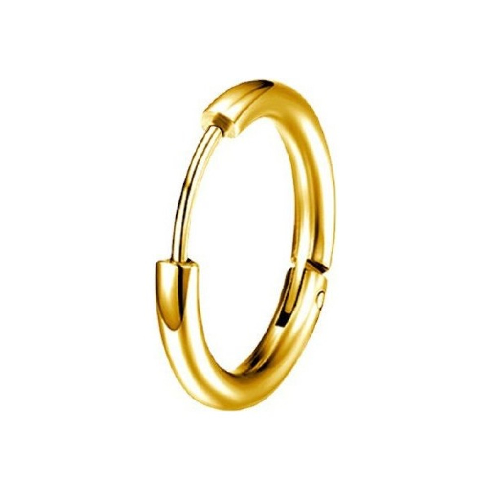 Chavin Çelik Gold 10 mm Tekli Küçük Unisex Halka Küpe ET96SR Bijuteri Küpe Fiyatı