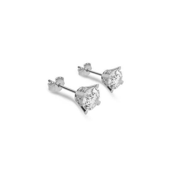 Chavin DH15BY 2 crt. Swarovski Tektaş Gümüş Küpe
