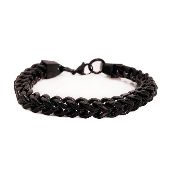 Chavin DM20 Black İce Kaplama Çelik Erkek Bileklik