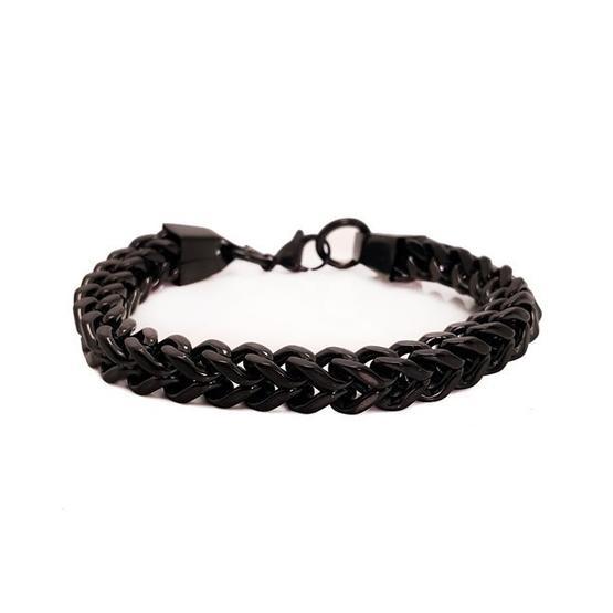 Chavin DM20 Black İce Kaplama Çelik Erkek Bileklik