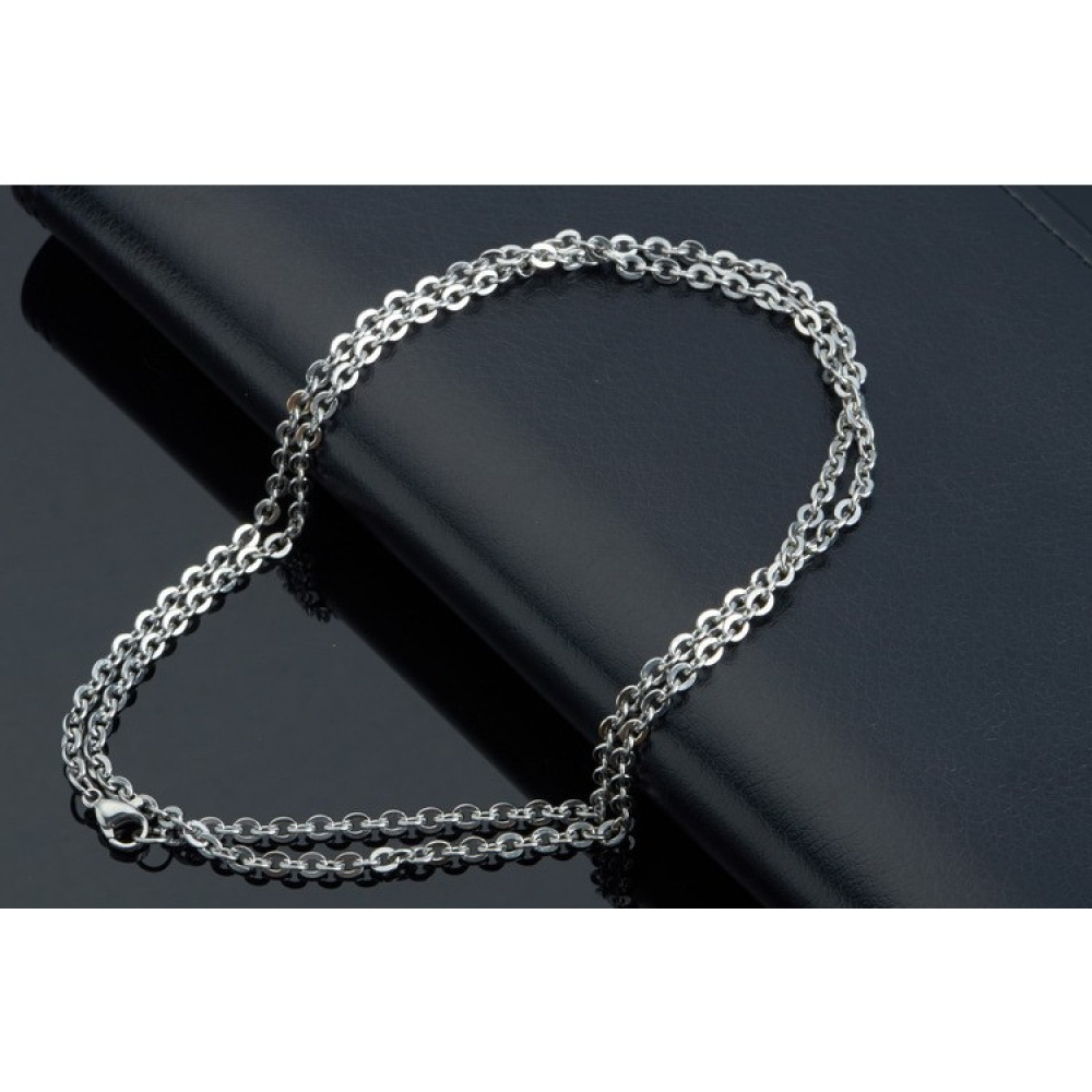 Chavin Gri 60 cm. 3 mm. Erkek Çelik Zincir df32 Diğer Fiyatı