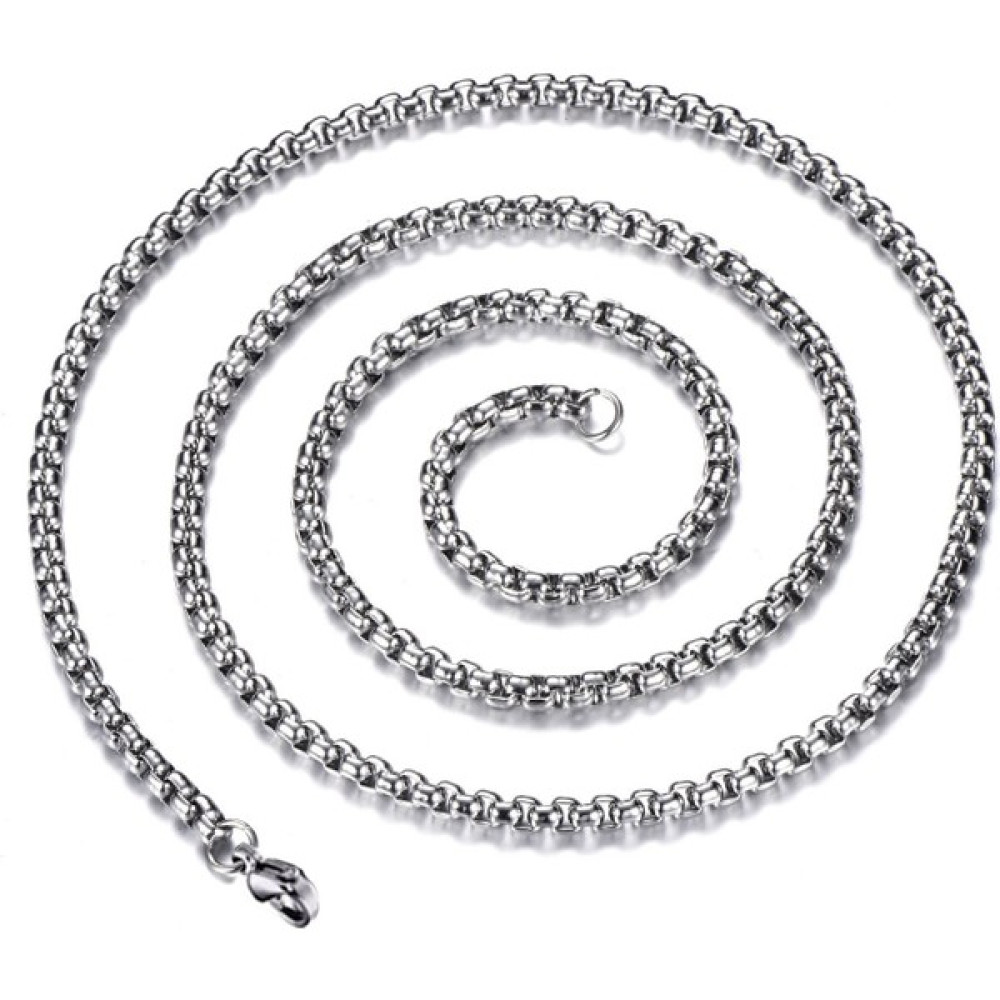 Chavin Gri 75 Cm. 4 Mm. Erkek Çelik Zincir Dh02 Kolyeler Fiyatı