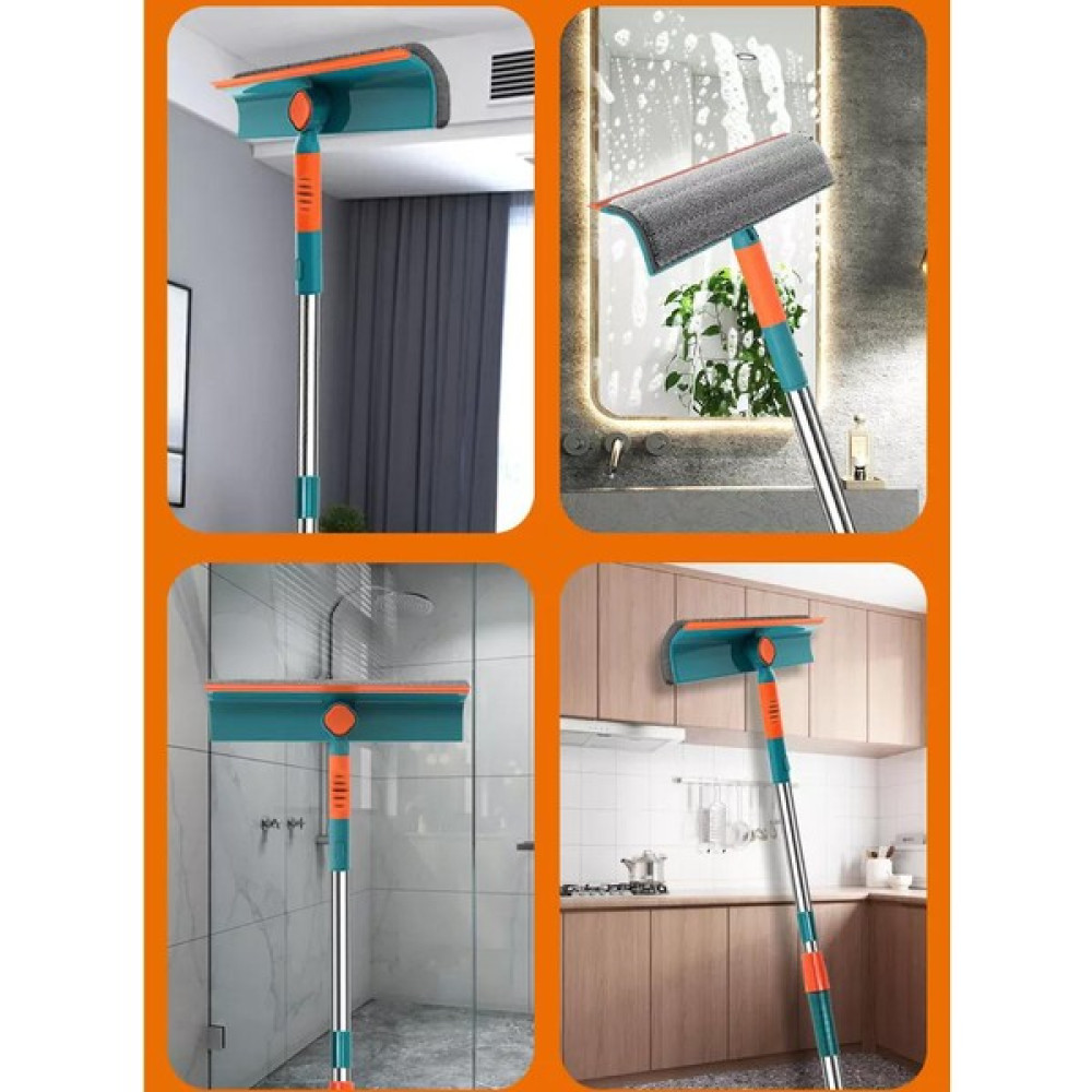Chef Desing Teloskopik Mikrofiber Sihirli Çift Taraflı Çok Amaçlı Cam Silme Aparatı - 1 Adet Temizlik Malzemeleri Fiyatı