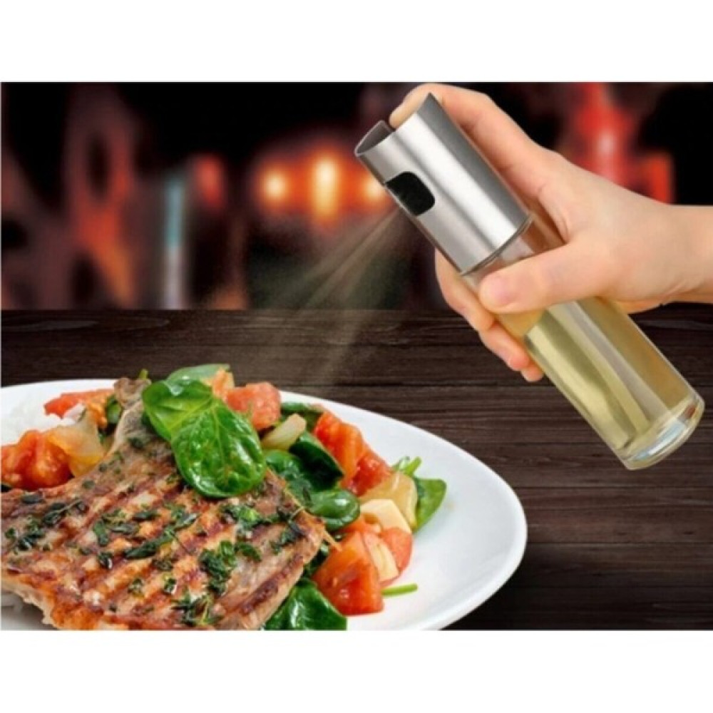 Chef Taste Sprey Cam Şişe Zeytinyağı, Sirke, Yağ Püskürtücü Yağdanlık 100 ml - Gri Nalburiye & Hırdavat Fiyatı
