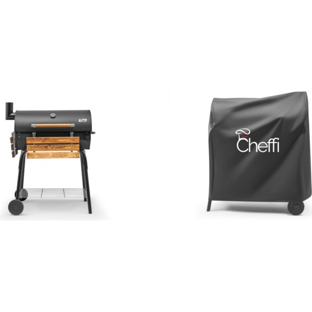 Cheffi Grillord-75 Kömürlü Barbekü Mangal (ÖNLÜK VE KILIF HEDİYELİ) - Siyah Bahçe Mangalı & Barbekü Fiyatı