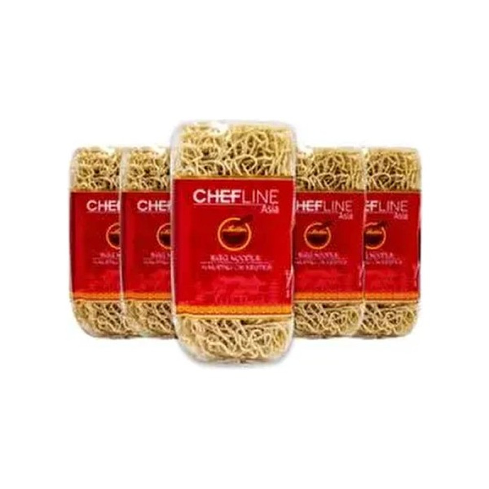 Chefline Asia CHEFLINE Yumurtalı Çin Eriştesi 350 gr x 5 Adet Lezzetli Noodle Türkiye Menşeli Makarnalar Fiyatı