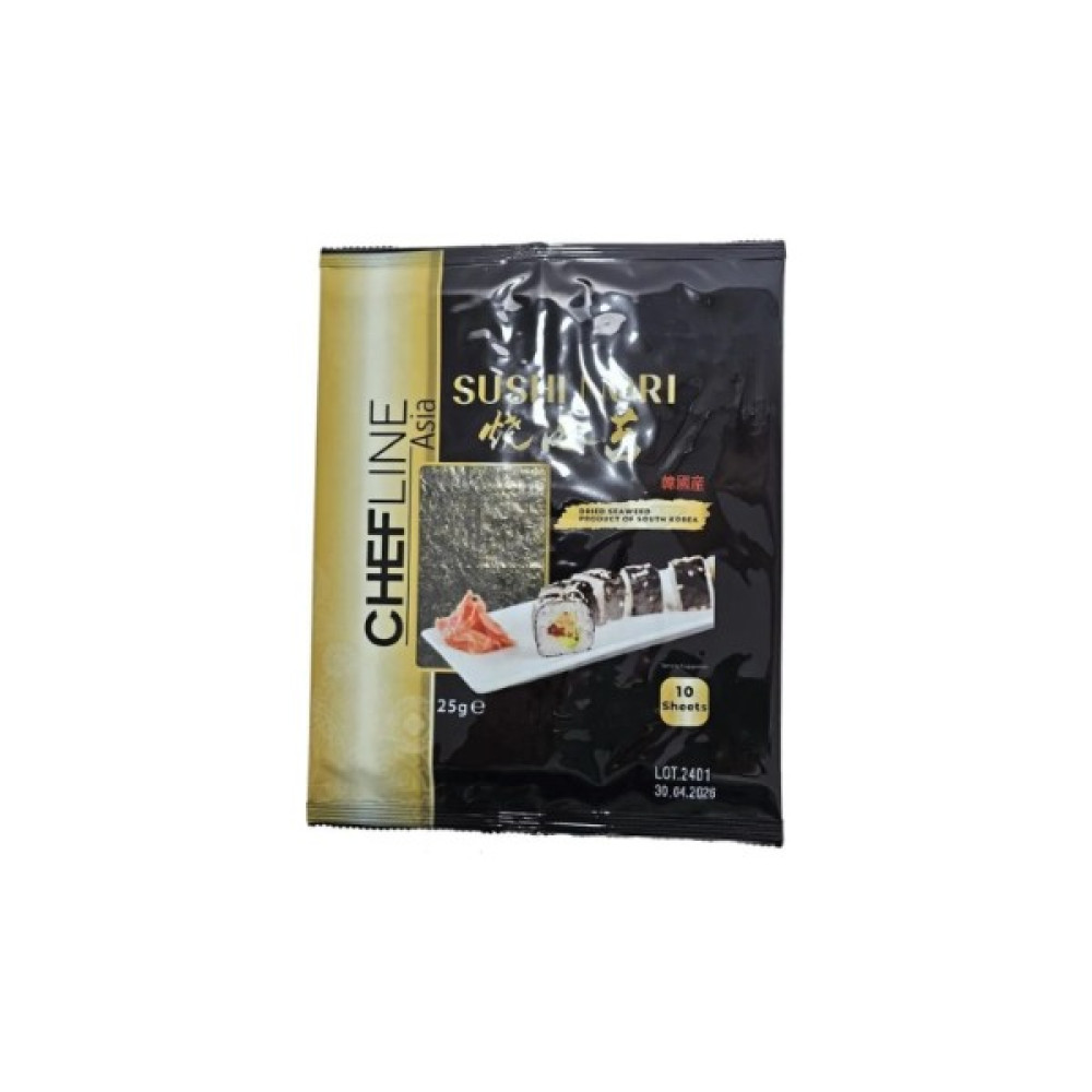 Chefline Asia Sushi Nori Gold Yosun 10 Yaprak 25 gr Konserve Fiyatı