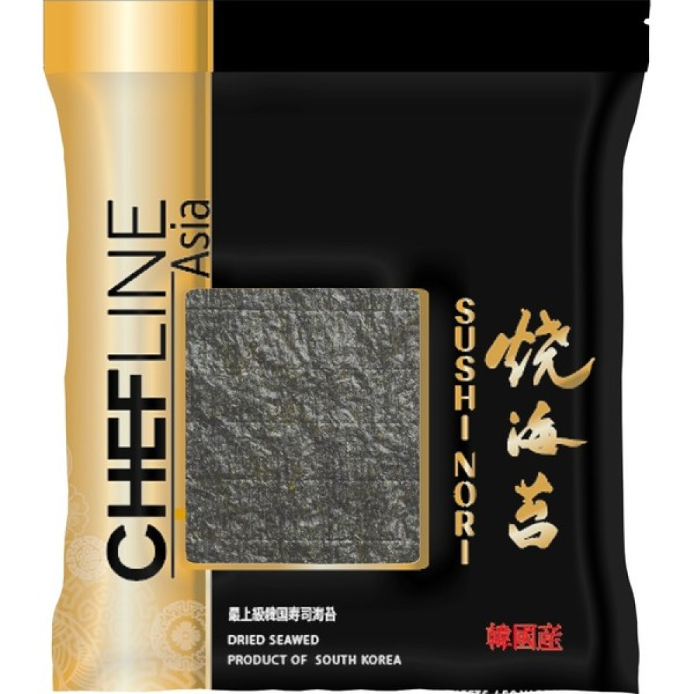 Chefline Asia Sushi Nori (Gold) Yosun (50 Yaprak) 125 gr - 1 Paket Konserve Fiyatı