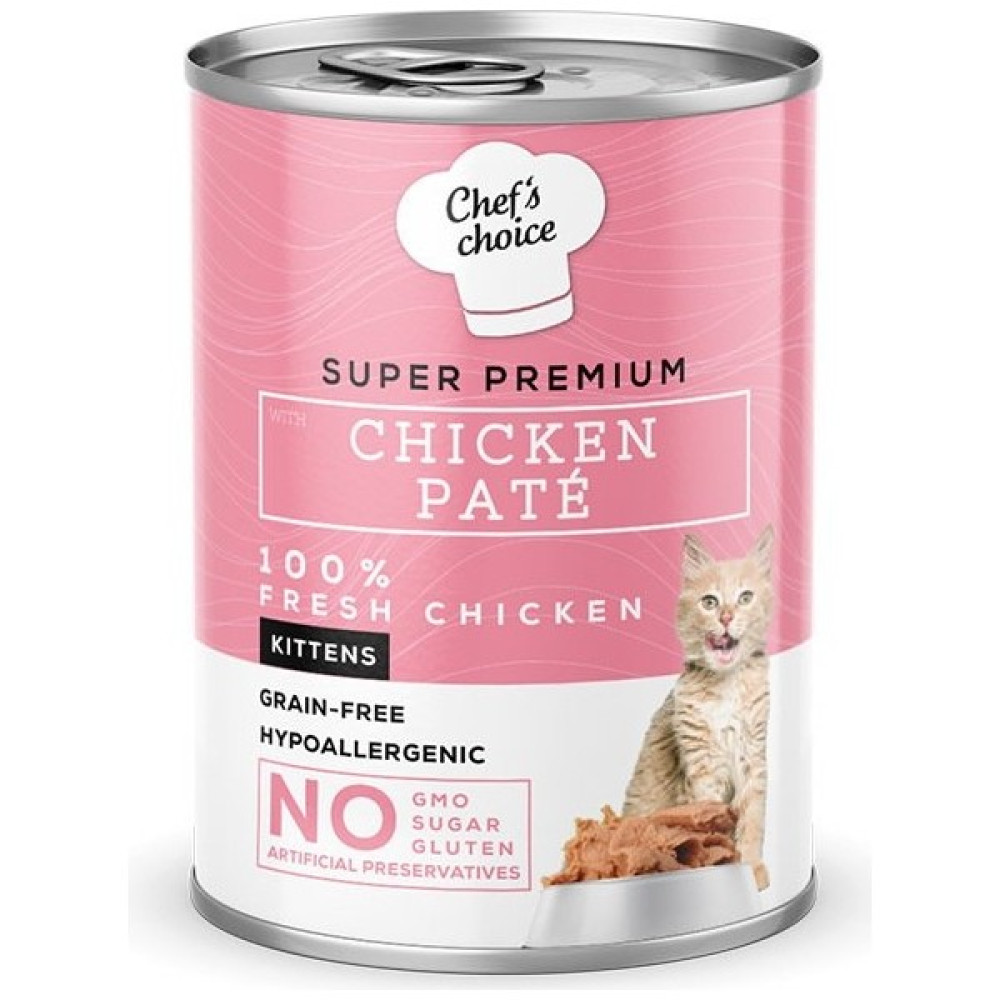 Chefs Choice Chefs Chıoice Kitten Tavuklu Ezme Yavru Kedi Konservesi 400 gr Evcil Hayvan Ürünleri Fiyatı
