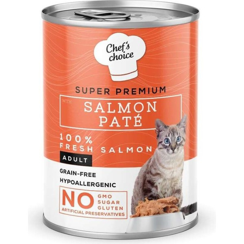 Chefs Choice Salmon Pate Kıyılmış Kedi Maması 400 gr Evcil Hayvan Ürünleri Fiyatı