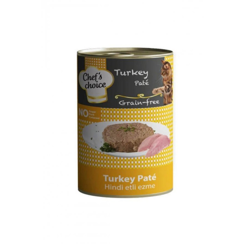 Chefs Choice Tahilsiz Hindi Etli Yetiskin Kedi Konservesi 400 Gr Evcil Hayvan Ürünleri Fiyatı