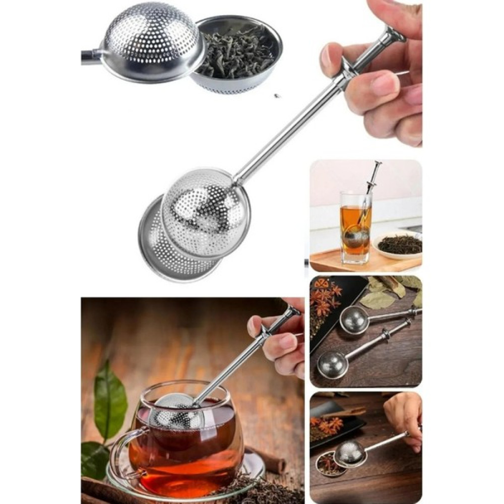 Chefstar Paslanmaz Çelik Demlik Çay Süzgeci Bitki Çayı Süzgeci Çay Kahve Demleme - 1 Adet Çay / Çaydanlık Setleri Fiyatı