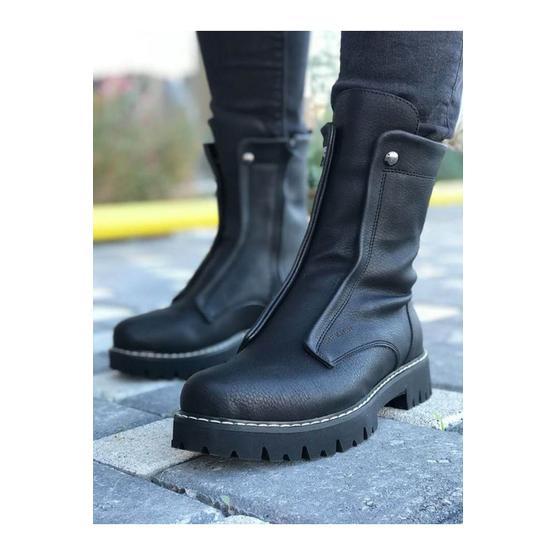 Chekich CH027 Cilt ST Siyah Erkek Bot