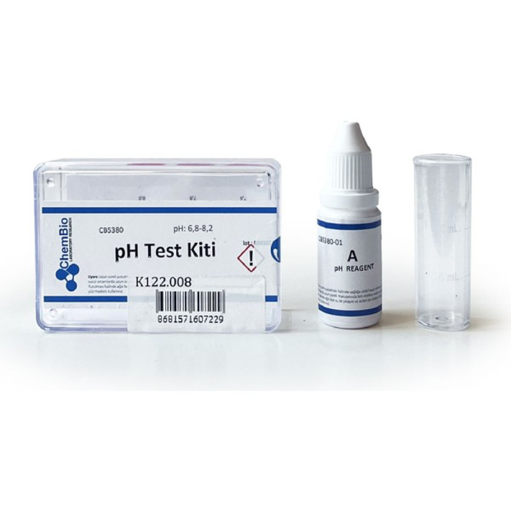 Chembio Ph Test Kiti 6.8-8.2 Kolorimetrik 100 Test Su Havuz Akvaryum Ph Ölçer Oto Boyaları Fiyatı