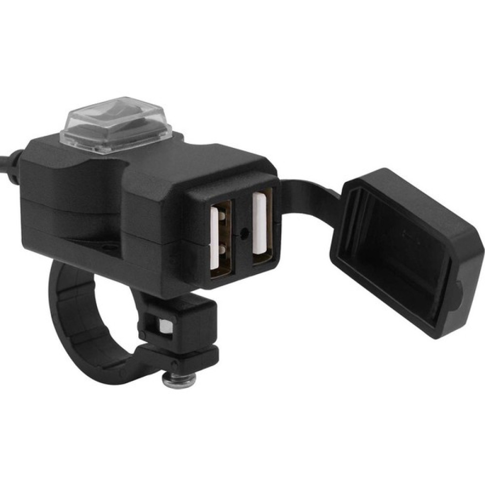 Chembo Çift USB Bağlantı Noktası 9-24V Su Geçirmez Motosiklet USB Şarj Cihazı Motosiklet Gidon Şarj Cihazı Telefon Cep Telefonu Için Güç Kaynağı So... Motorsiklet için Diğer Aksesuarlar Fiyatı