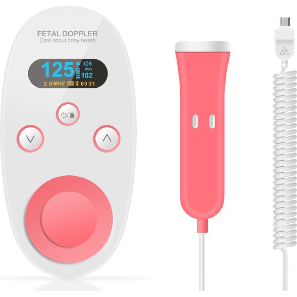 Chembo Fetal Kalp Atış Hızı Dedektörü Doppler Fetal Kalp Atış Hızı Ölçer Taşınabilir Ev Kullanımı Fetal Kalp Atış Hızı Monitörü (Yurt Dışından) - Yok Bebek Telsizi Fiyatı