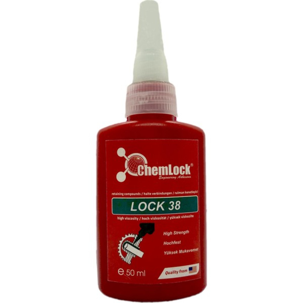 Chemlock Civata Sabitleyici Lock 38 Çok Yüksek Mukavemetli Kenetleyici Bakım Spreyleri Fiyatı