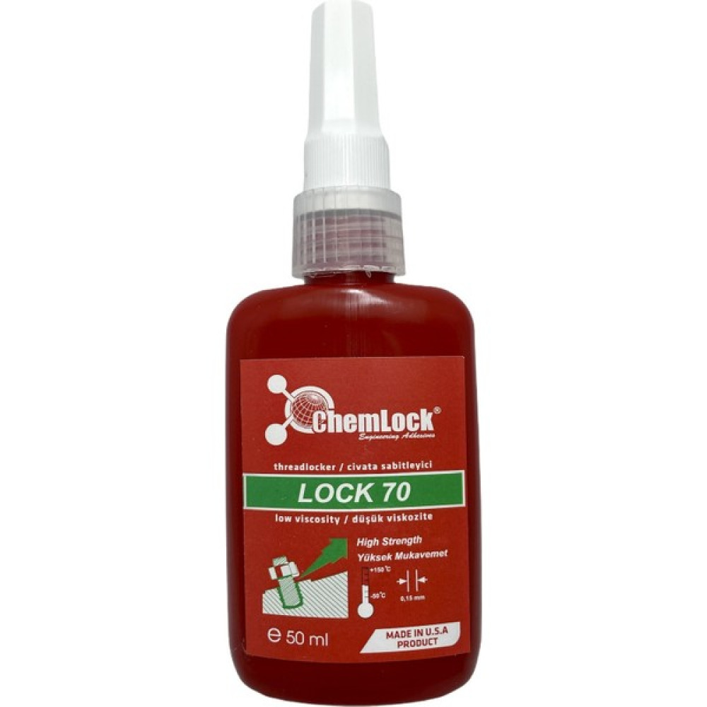 Chemlock Lock 70 Sökülmez Civata Sabitleyici 50ML. Bakım Spreyleri Fiyatı