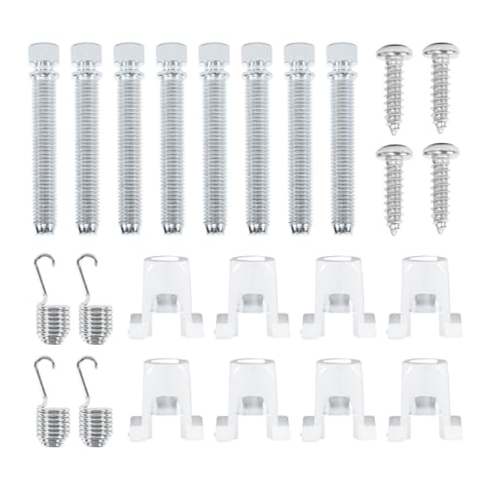 CHENACC Headlight Adjusters Kit Compatible with Chevy Impala, Biscayne & Belair 1962-1967 8 PCS 1-1/2”Screws Springs Headlight Adjustment Tool