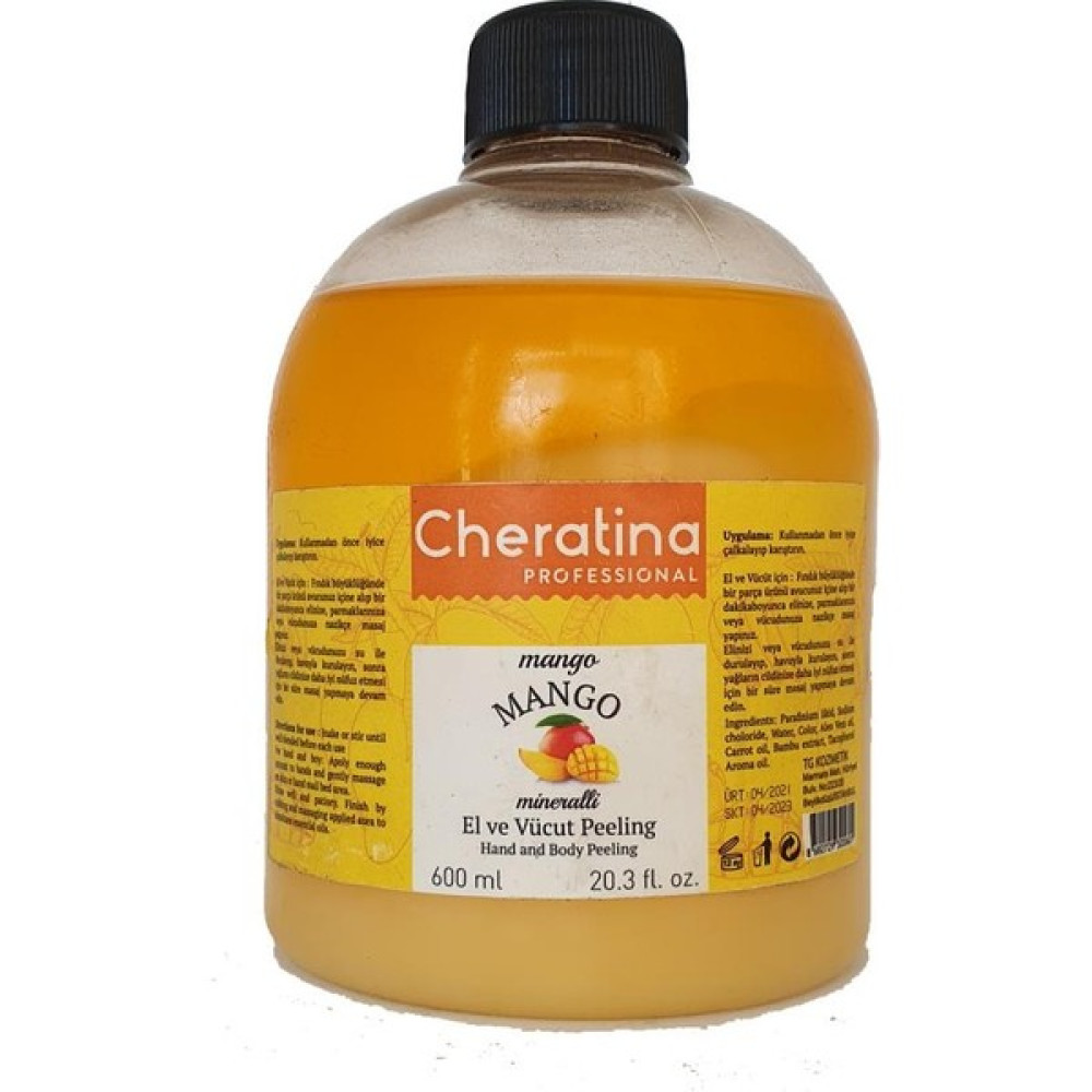 Cheratina El ve Vücut Peeling 600 ml Mango Vücut Bakımı Fiyatı