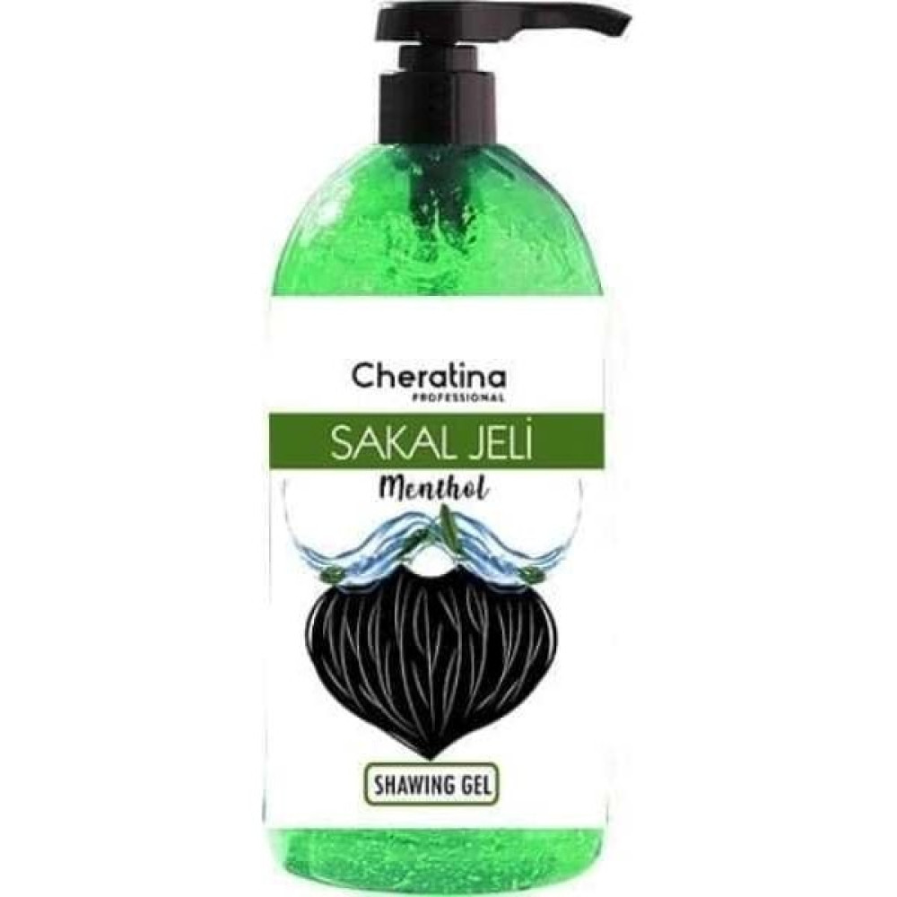 Cheratina Profesyonel Sakal Jeli Mentol 1000 ml Tıraş Jelleri / Köpükleri / Kremleri Fiyatı