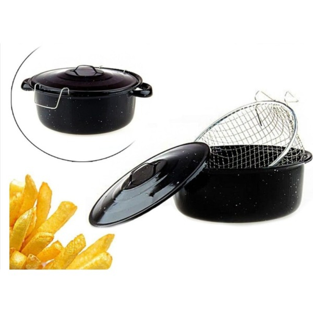 Cherche Essan Emaye Fritöz Kızartma Tenceresi Tencereler Fiyatı