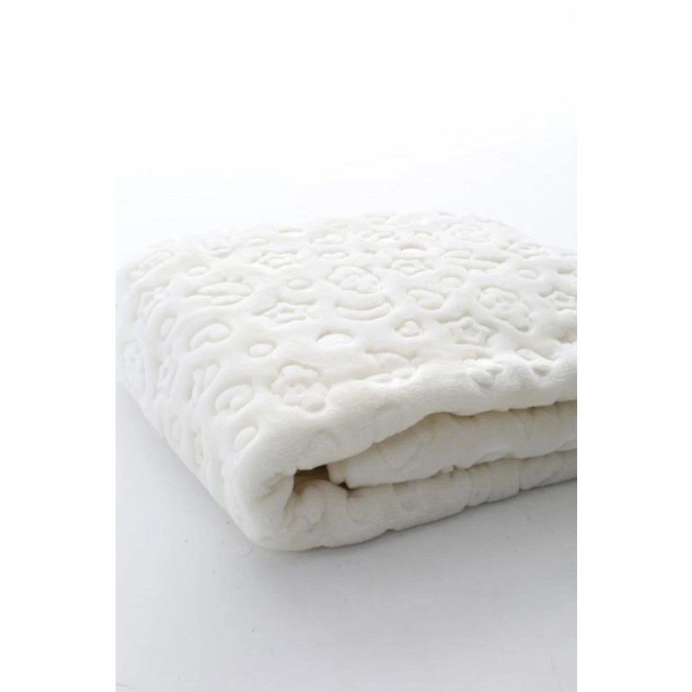 Cherub Baby Kabartmalı Kalın (700GR) Peluş Bebek Battaniyesi 100x120 Cm Bebek Battaniyesi Fiyatı