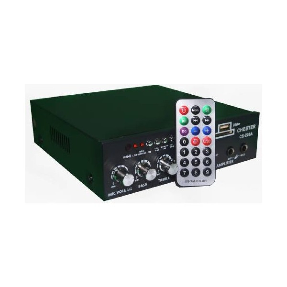 CHESTER Ses Anfisi Chester Ses Anfisi CS-220A 2X40W AC220V Usb,sd Kart,blootooht Özelikli Hopaelör Anfisi Docking Hoparlör Fiyatı