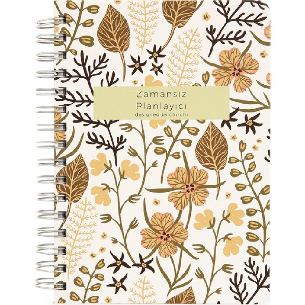 Chi-Chi Papers Zamansız Planlayıcı Ajanda - Autumn - Kahve Defter Fiyatı
