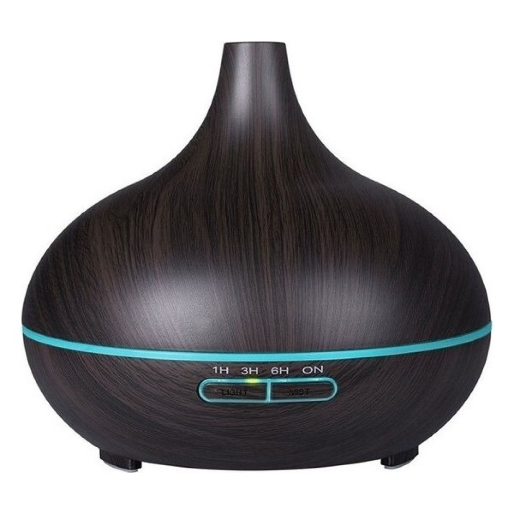Chica 400ML Woodgrain Aromaterapi Hava Nemlendirici - Siyah (Yurt Dışından) Bebek Güvenlik Fiyatı