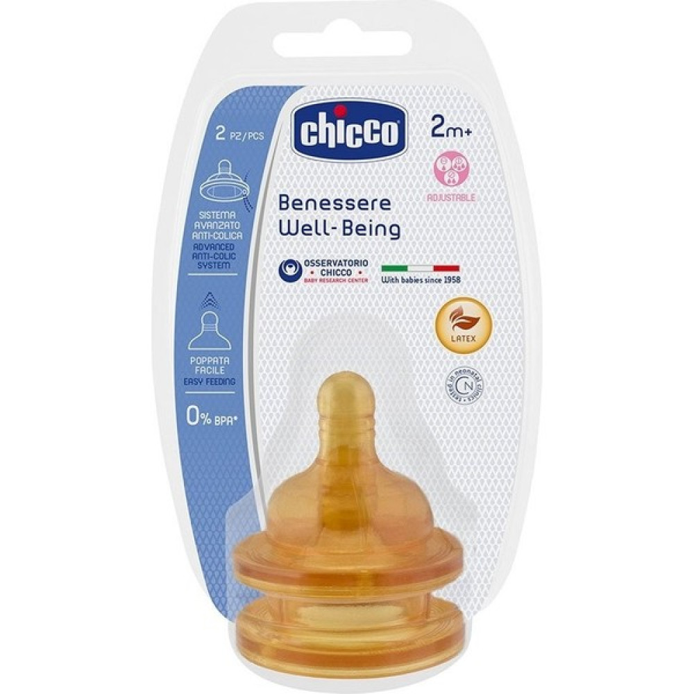 Chicco Biberon Emziği 2 Ay+Akış Ayarlı 2li Kauçuk Biberon Fiyatı