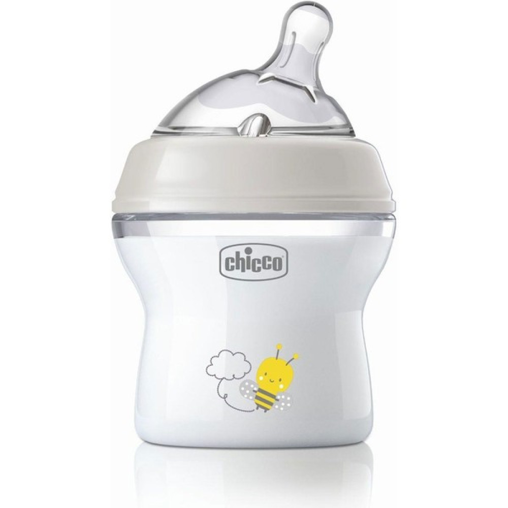 Chicco Natural Feeling Pp Biberon 150 ml Desenli - Beyaz Biberon Fiyatı