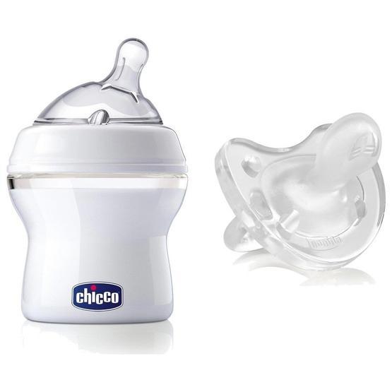 Chicco Natural Feeling Silikon Emzikli 150 ml Cam Biberon+Physio Soft Silikon Emzik