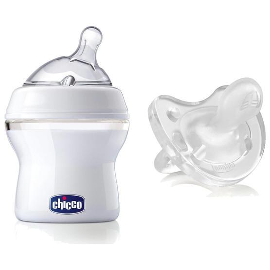 Chicco Natural Feeling Silikon Emzikli 150 ml Cam Biberon+Physio Soft Silikon Emzik