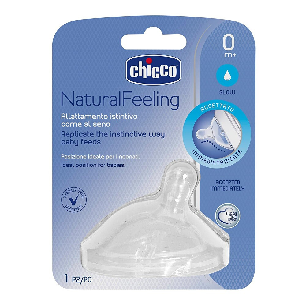 Chicco Naturalfeeling Biberon Emziği 0 Ay+ Normal Akış Tekli Emzik Fiyatı