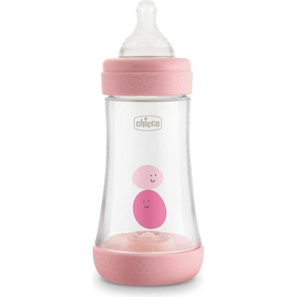 Chicco Perfect 5 Biberon Pembe 240 ml - Açık Pembe Biberon Fiyatı