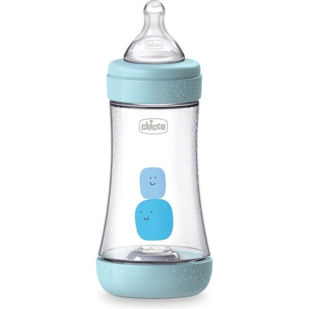 Chicco Perfect5 Antikolik Pp Orta Akış Biberon 240 ml - Mavi Biberon Fiyatı
