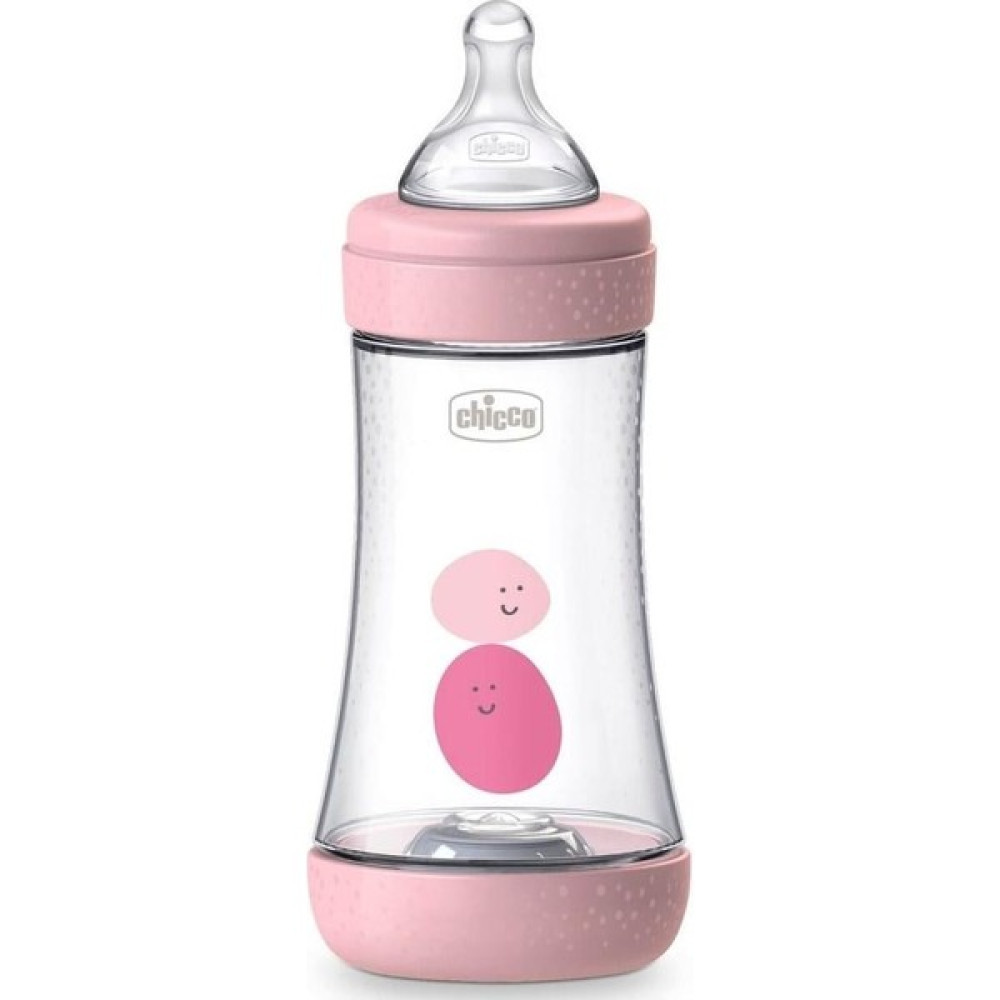 Chicco Perfect5 Antikolik Pp Orta Akış Biberon 240 ml - Pembe Biberon Fiyatı