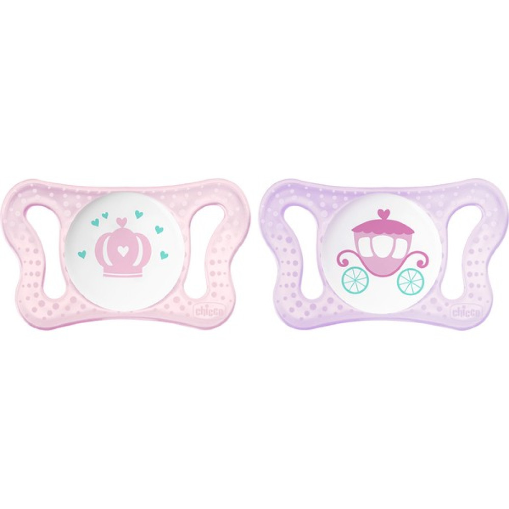 Chicco Physio Micro Silikon Damaklı Emzik Lila - 0 - 6 Ay Emzik Fiyatı